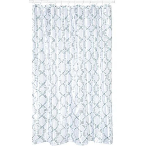 Rideau de douche Classy blanc lxh 1800x2000mm