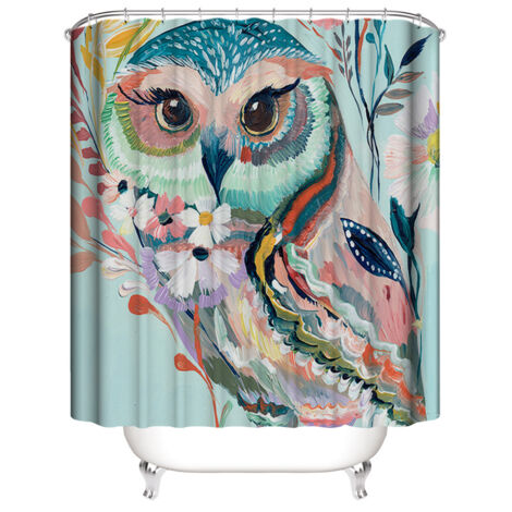 Rideau de Douche de Animaux 150180 cm (Farbe), Rideau de douc