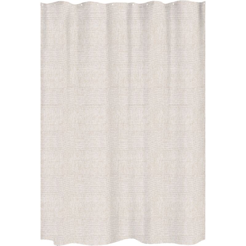 Rideau de Douche - Effet Lin 180x200 cm
