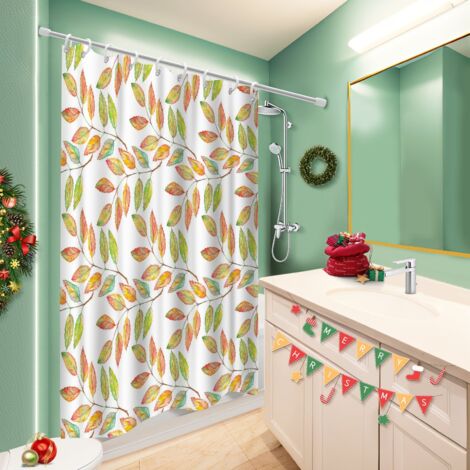 Rideau de douche en polyester 180x180 déco d‘intérieur voile de douche pour nouvelle déco pour la rentrée