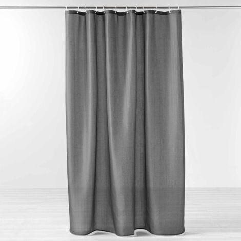Rideau de douche en polyester YALINE, 180 x 200 cm