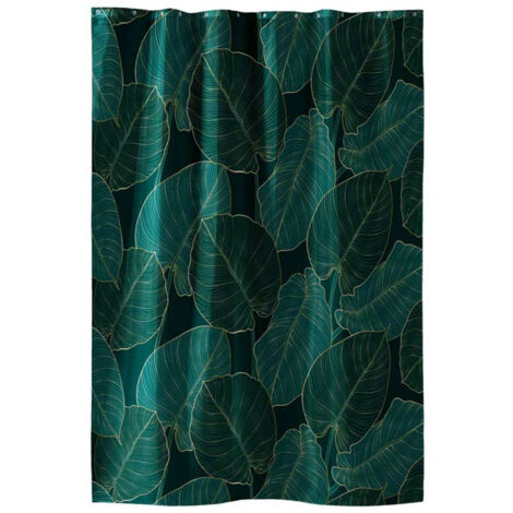 Rideau de Douche "Jade" 180x200cm Vert