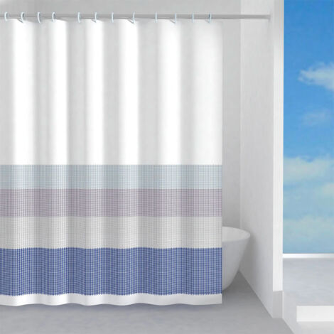 Rideau de douche Jeans 120X200 multicolore