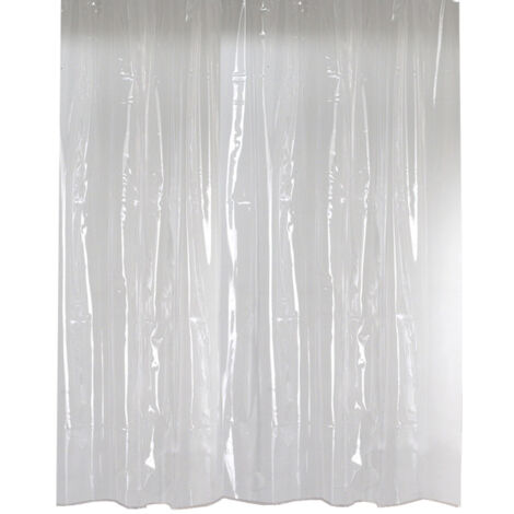 Rideau de douche magnétiqueRideau de douche transparent et imperméable, rideau de douche 180 x 200 cm