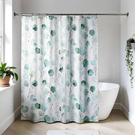 Rideau de douche peva 180x180 cm - aquarelle - Tendance