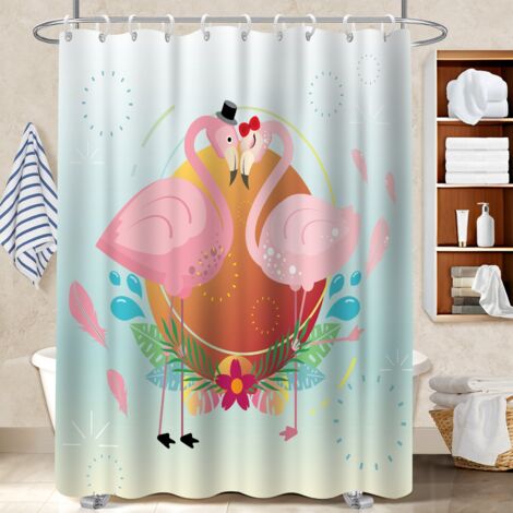 Rideau de douche tissu polyester 180x180 original bâche polyester douche pour un moment de détente absolue