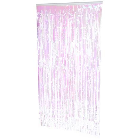 Rideau de Porte 100x180cm avec Franges pour Mariage, Anniversaire et Fête