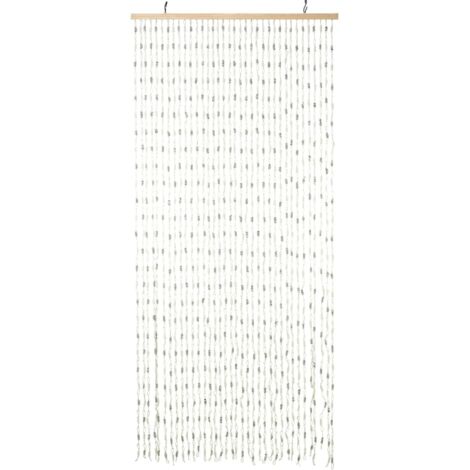 Rideau de porte 90x200 cm bambou multicolore H&S Collection
