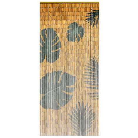 Rideau de porte en bâtonnets de bambou 90x200cm - MOREL