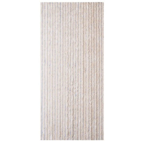 Rideau de porte Florence chenilles 90x220 cm - beige - MOREL