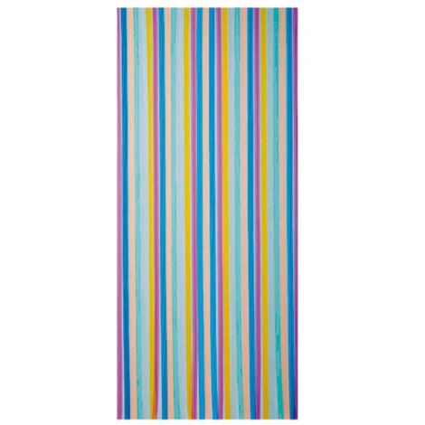 Rideau de porte PVC 90x200 cm – Multicolore – Largeur des lanières 29 mm – Usage intérieur et extérieur – Morel