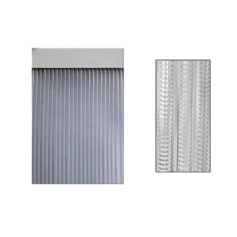 Rideau de porte ruban Duero 90x210 verre 11270D