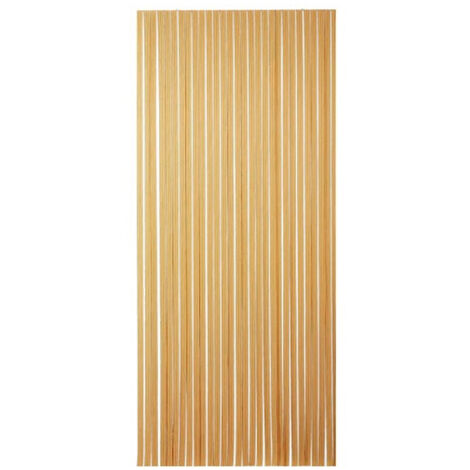 Rideau de porte Tahiti PVC 90x200 cm - brun, beige - MOREL