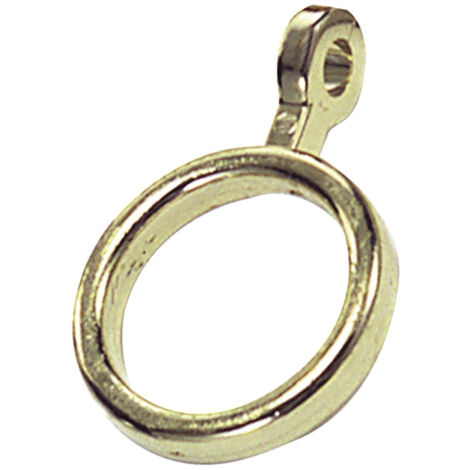 Rideau Doré Double Anneaux Ø Intérieur 20 mm.