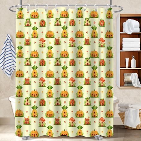 Rideau douche imperméable polyester 180x180 Évasion bâche de douche pour un coin douche ressourçant