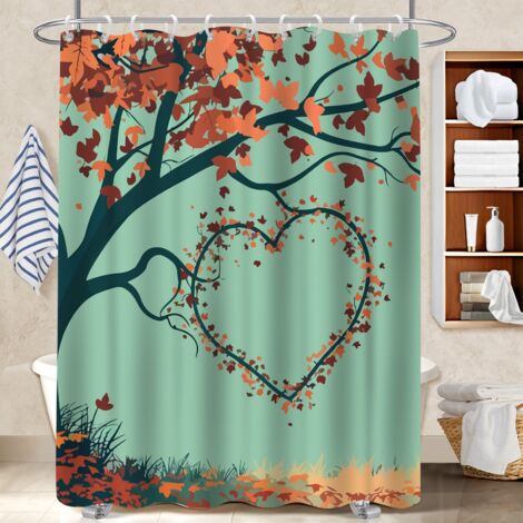 Rideau douche imperméable polyester 180x180 fluide bâche polyester douche pour accueillir l’été dans sa maison