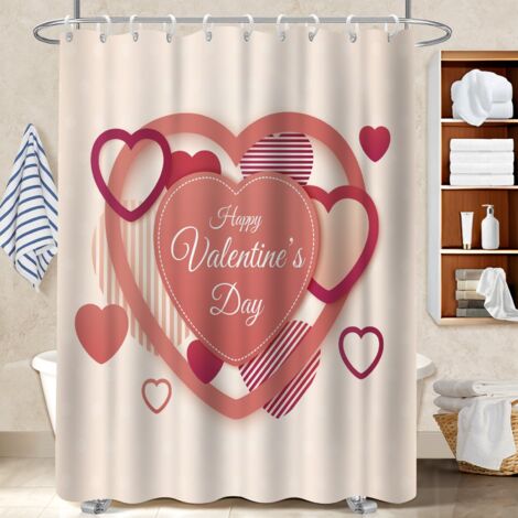 Rideau douche imperméable polyester 180x180 montage sans perçage bâche de douche pour appartement