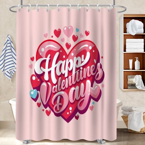 Rideau douche polyester 180x180 cocooning bâche polyester douche pour idéal location saisonnière