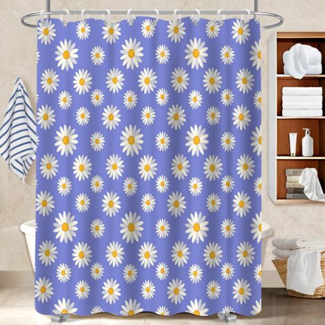 Rideau douche polyester 180x180 Élégant bâche de douche pour cabine de douche