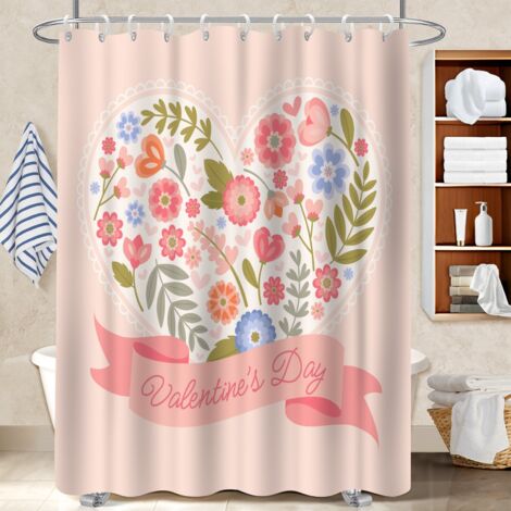 Rideau douche polyester 180x180 esthétique bâche polyester douche pour une déco qui inspire