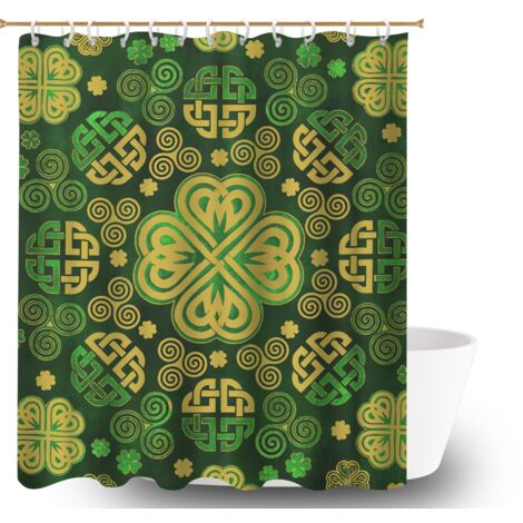 Rideau douche polyester 180x180 imprimé bâche de douche pour votre chalet à la montagne