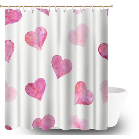 Rideau douche polyester 180x180 montage sans perçage bâche polyester douche pour cacher un carrelage un peu vieillot
