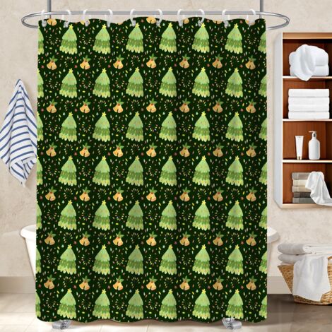 Rideau douche polyester 180x180 souple séparation douche pour célibataire actif