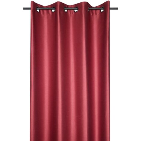 Rideau EDIMBOURG 140x260 rouge