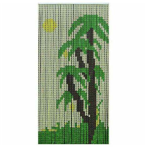 Rideau en plaque Palme en PVC 120X230 F 44 lattes 01046