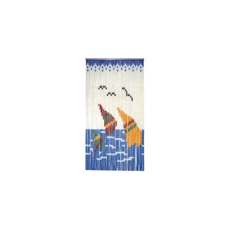 Rideau en PVC avec voiles, 120x230 cm, F 44, avec 10 043 baleines