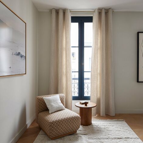 Rideau en Tissage épais laineux LENIO