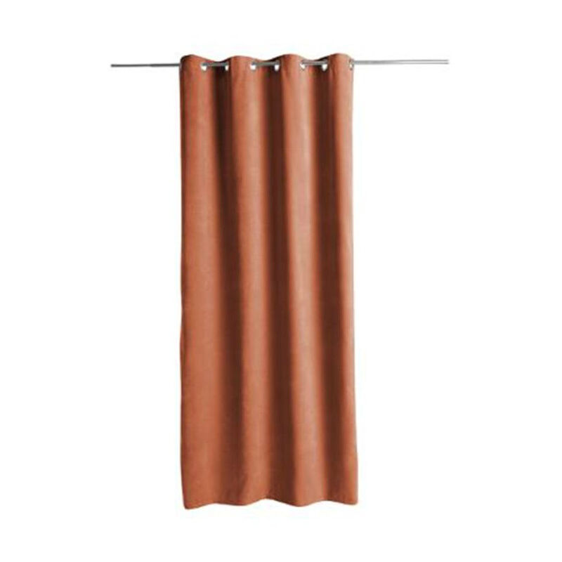 Rideau à Œillets 'Memories' 140x260cm Terracotta