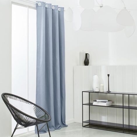 Rideau Isolant Thermique Essential Uni - 140 x 240 cm - Denim