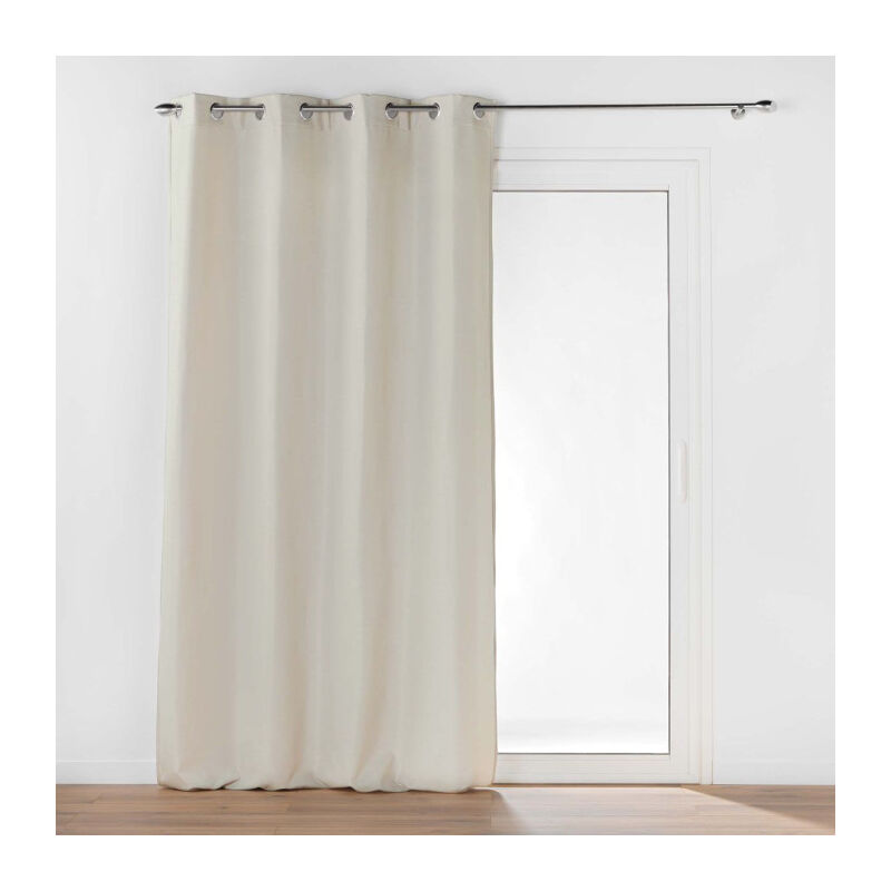 Rideau Isolant Thermique 'Micropolar' 135x260cm Lin