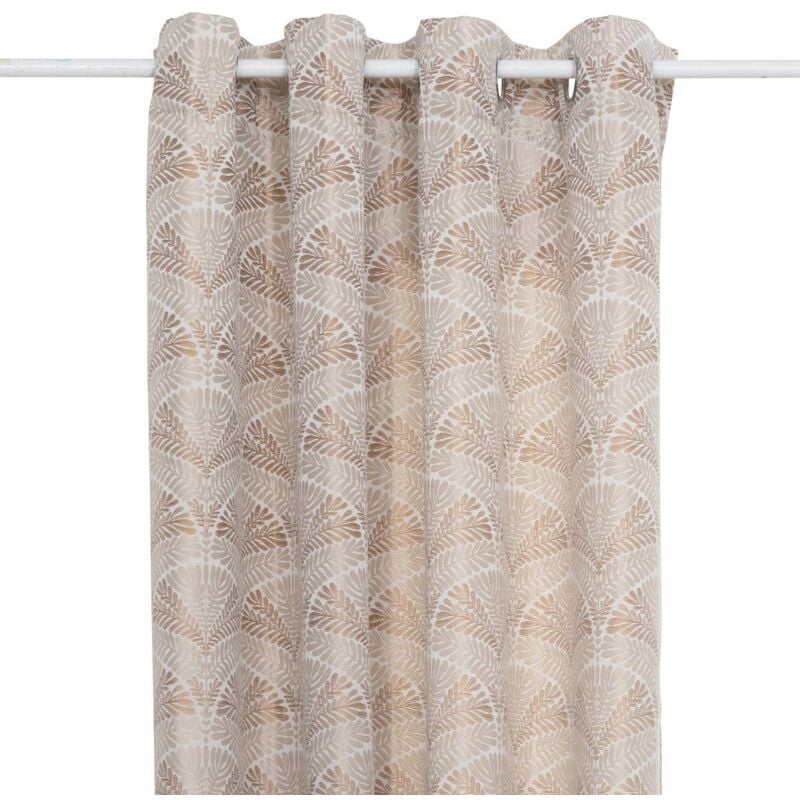 Rideau Mizani jacquard lin 135x260cm Atmosphera créateur d'intérieur