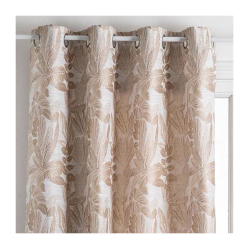 Rideau Jacquard à Œillets 'Bejuco' 140x260cm Lin