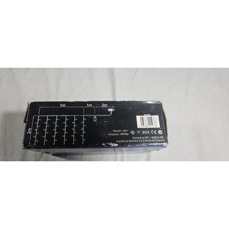 Rideau LED Blanc Pur Blachère 1m x 2m