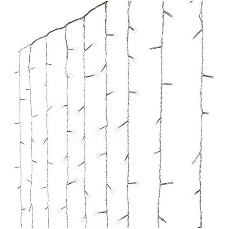 Rideau LED Extérieur Blanc Froid 2,25x1,5m-240 LED