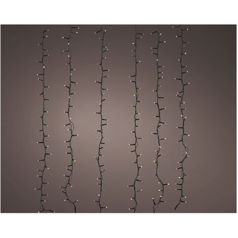 Rideau LED Scintillant 256 LEDs 375x60cm LUMINEO