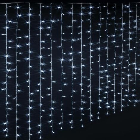 FÉÉRIC LIGHTS AND CHRISTMAS 300x200cm blanc froid 600 LED + transfo - Feeric lights & christmas