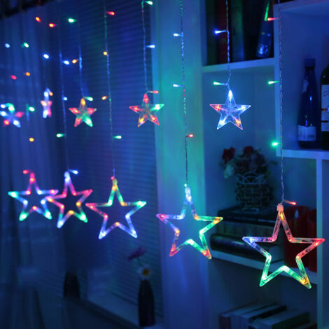 Rideau lumineux LED, rideau lumineux, rideau lumineux de Noël, Noël