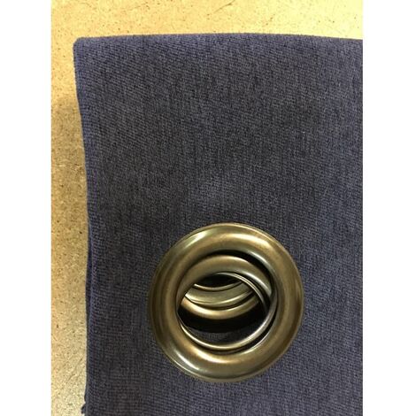 Rideau marine aspect velours - 145x260cm - Bleu marine