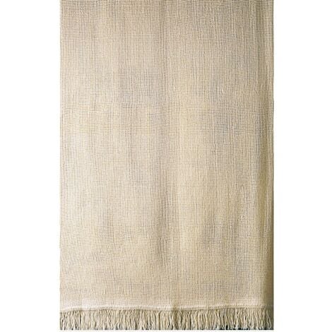Rideau marseillais tissé Écru  (250 x 140 cm)