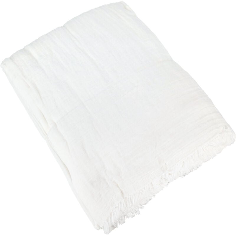 Rideau milos en mousseline de coton