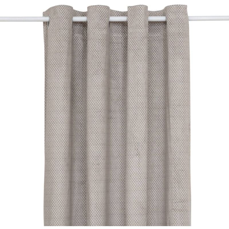 Rideau occultant effet velours Yupi lin 135x260cm Atmosphera créateur d'intérieur