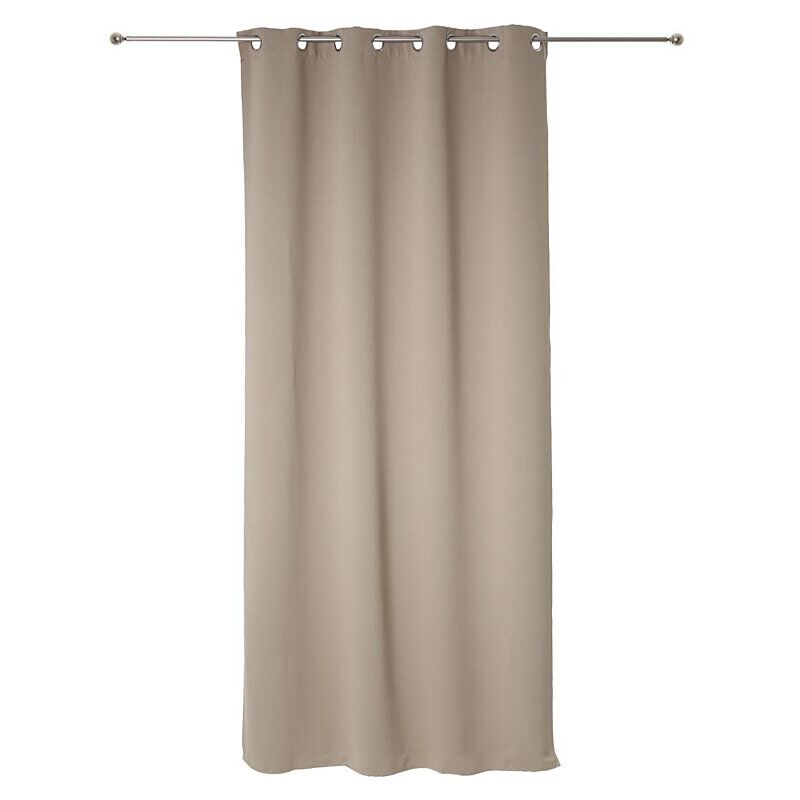 Paire de rideaux occultants coloris lin 135x240cm - Lin
