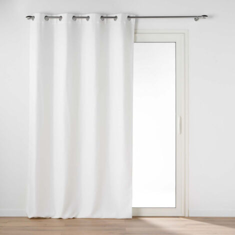 Rideau Occultant "Chinea" 135x240cm Blanc