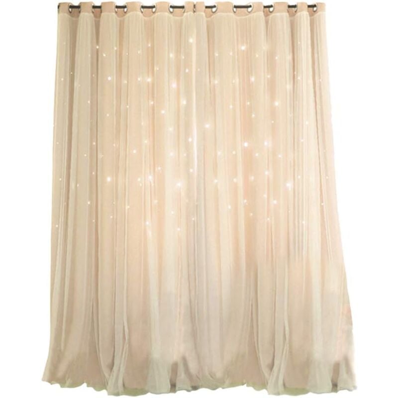 Rideau occultant étoile, rideaux occultants pour enfants, rideau de fenêtre