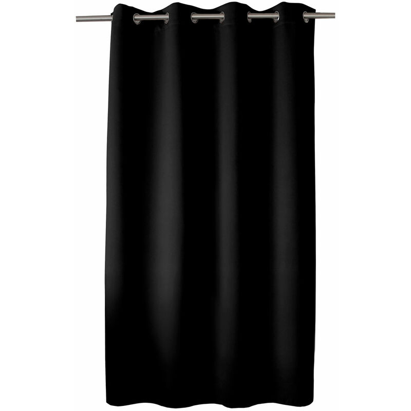 Enjoy Home - Rideau occultant obskur 140 x 180 cm coloris noir