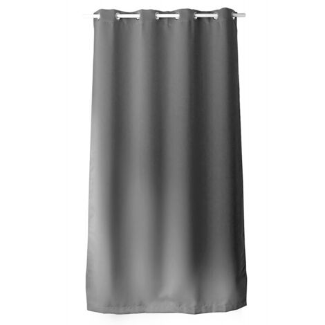 Rideau Occultant Grande hauteur 140x280cm - 140x280cm - Gris